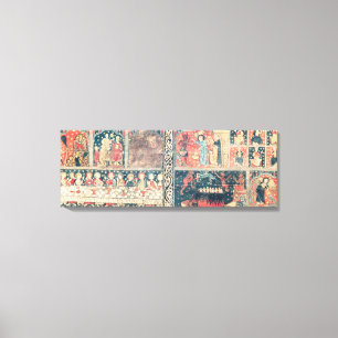 Altar frontal of St. Michael Canvastryck