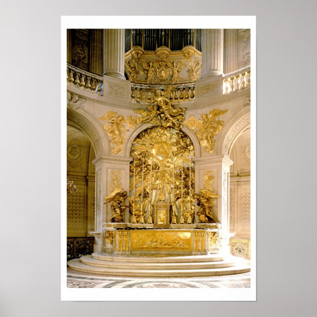 Altar i Royalet Chapel (foto) Poster (Framsidan)