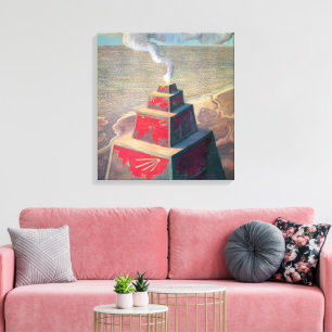 Altar Mikalojus Ciurlionis Canvastryck