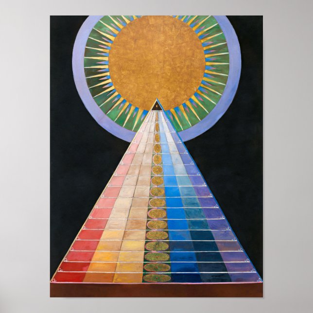 Altarbit 1 | Hilma af Klint | Poster (Framsidan)