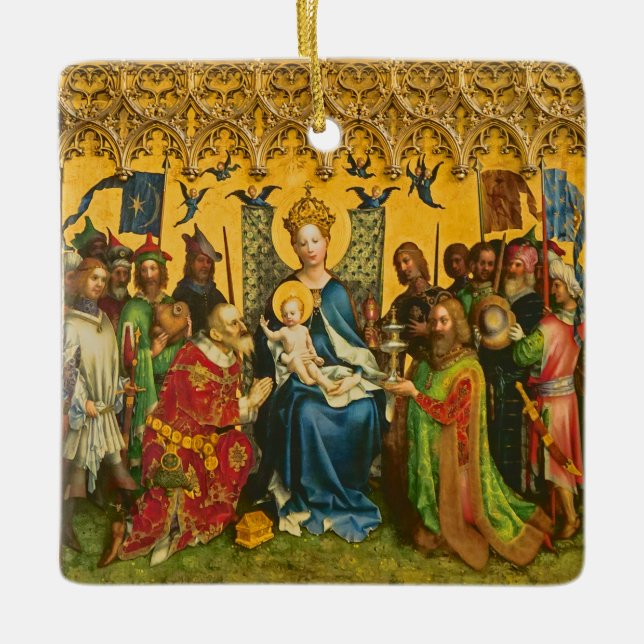 Altarbit ~ Dam Chapel ~ Katedralekatedral ~ Julgransprydnad Keramik (Framsida)