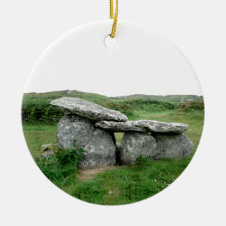 Altare formad Archeological grav Irland Julgransprydnad Keramik
