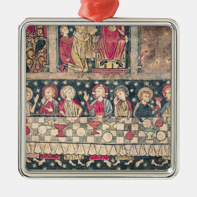 Altarefrontal av St Michael Julgransprydnad Metall (Framsidan)