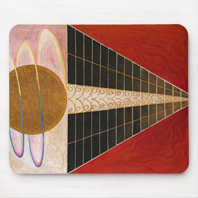 Altarpart, Group X, No.2 av Hilma af Klint Musmatta (Framsidan)