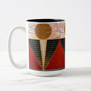 Altarpart, Group X, No.2 av Hilma af Klint Två-Tonad Mugg