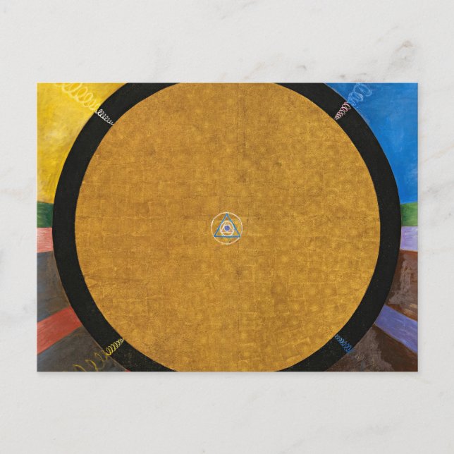 Altarpart, Group X, No.3 av Hilma af Klint Vykort (Framsida)