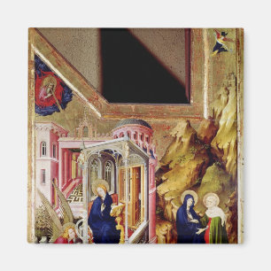 Altarpiece av Chartreusen de Champmol 2 Magnet