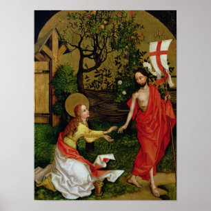Altarpiece av dominikanerna poster
