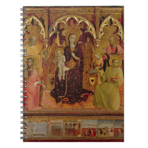 Altarpiece av Madonnaen av snön, c.1430-32 ( Anteckningsbok