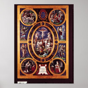 Altarpiece av Sainte-Chapelle Poster