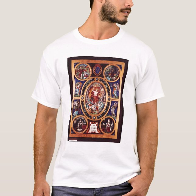 Altarpiece av Sainte-Chapelle Tee (Framsida)