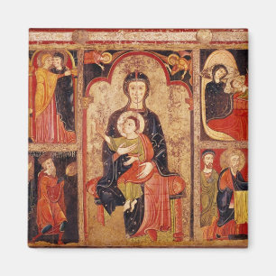 Altarpiece av St. Maria de Avila Magnet