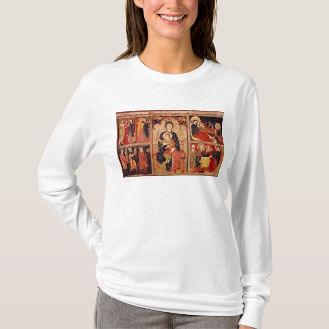 Altarpiece av St. Maria de Avila Tee Shirt (Framsida)