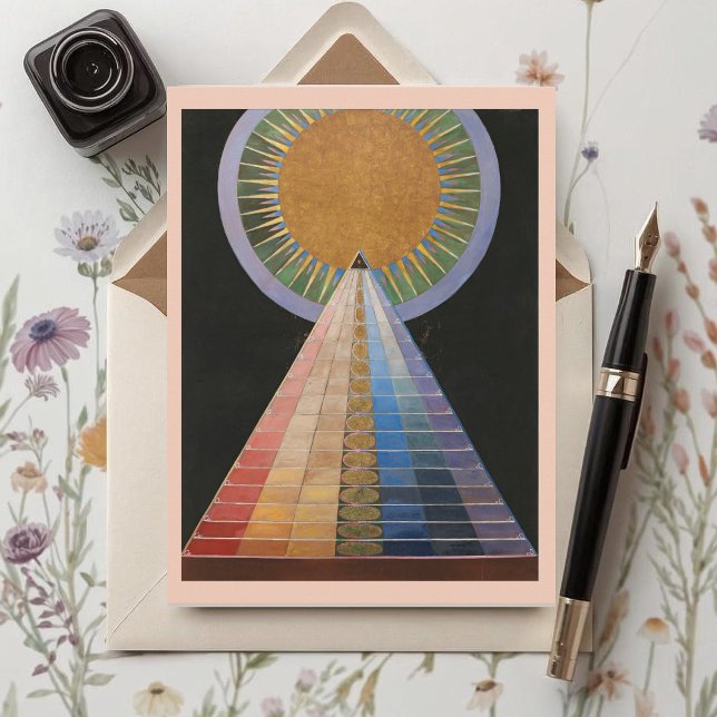 Altarpiece No 1,Group X Altarpieces,Hilma af Klint Vykort (Skapare uppladdad)