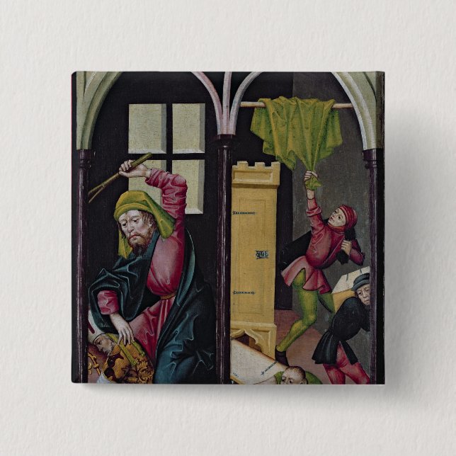 Altarpiecen av St Nicholas Knapp (Framsida)