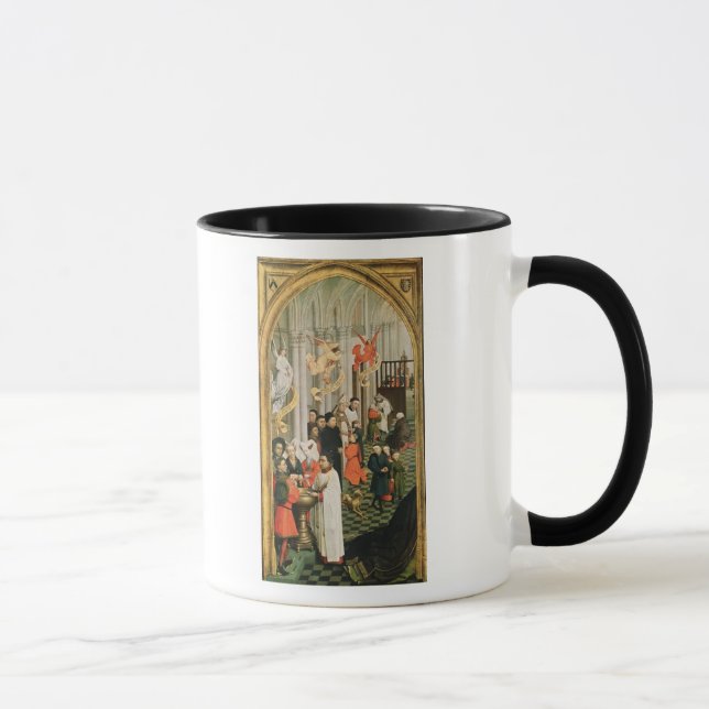 Altarpiecen för sju Sacraments Mugg (Höger)