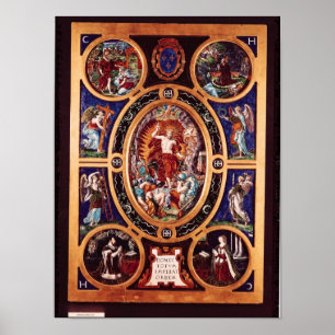 Altarstycke Sainte-Chapelle Poster