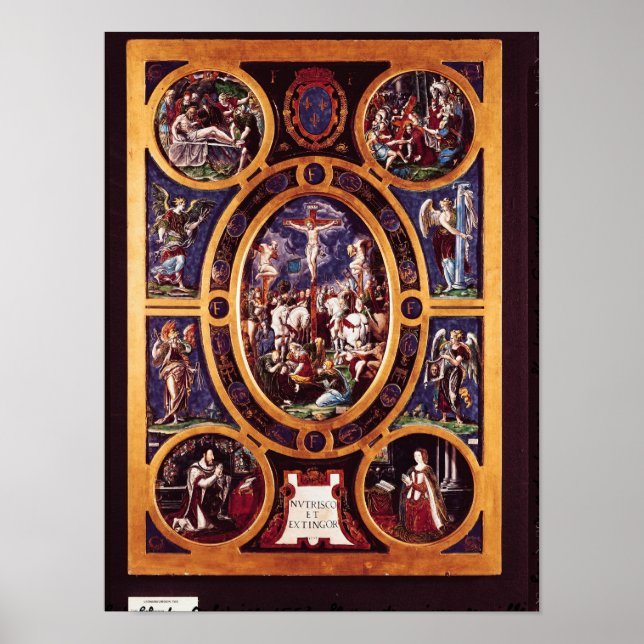 Altarstycke Sainte-Chapelle Poster (Framsidan)