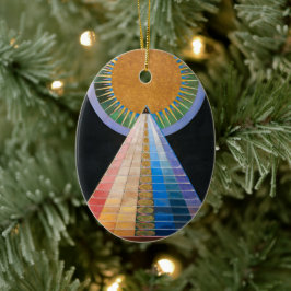 Altartavla 1 | Hilma af Klint | Julgransprydnad Keramik