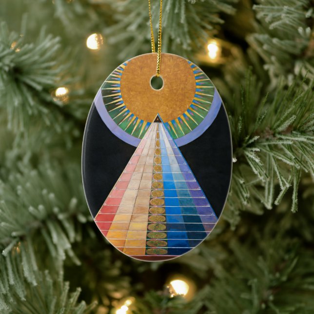 Altartavla 1 | Hilma af Klint | Julgransprydnad Keramik (Träd)