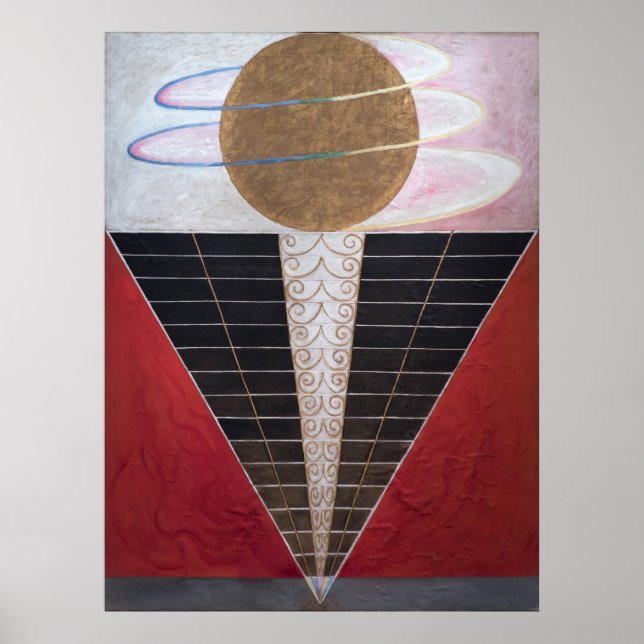 Altartavla nr 2, Hilma af Klint Poster (Framsidan)