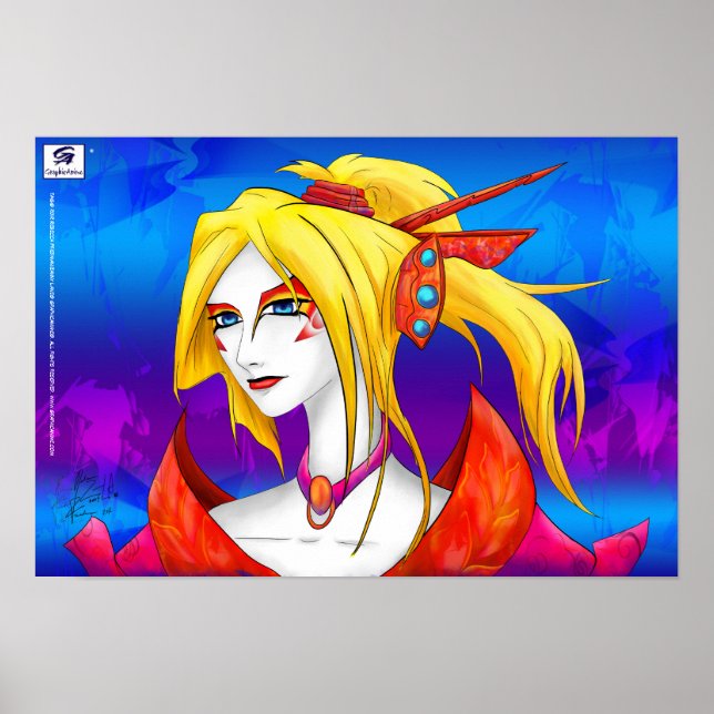 AltDelta: Gult Geisha Poster (Framsidan)