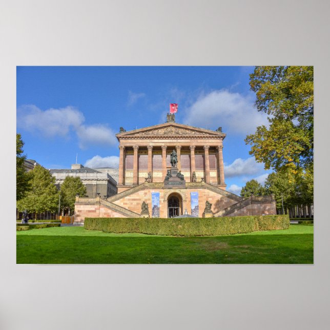 Alte Nationalgalerie, Berlin, Tyskland Poster (Framsidan)
