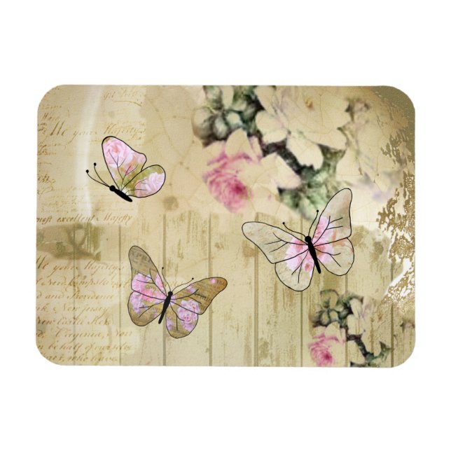 Alte Rosen Magnet (Horisontell)