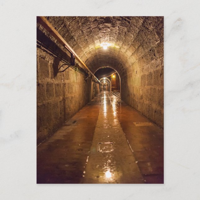 Alte Saline Saltgruva Tunnel Vykort (Framsida)
