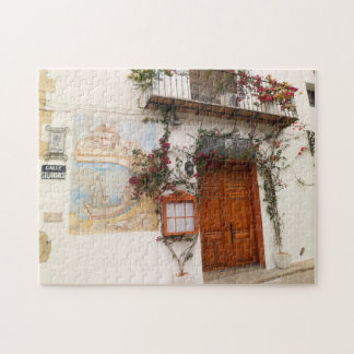 Altea Spain Decorative Doorway och Mural Pussel