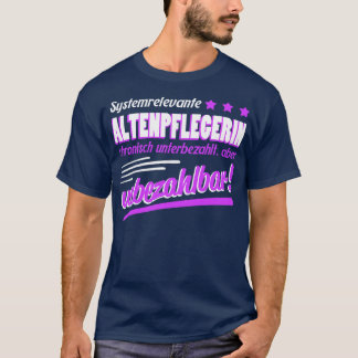 Altenpflegerin Geschenk T Shirt