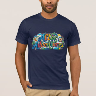 Alter Adventures – Djärv Grafik T-Shirt för Äventy