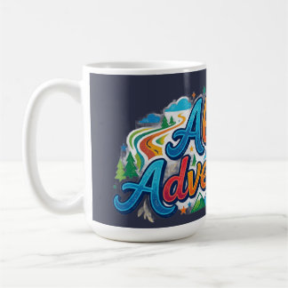Alter Adventures – Djärv Grafisk Äventyrs-T-Shirt Kaffemugg