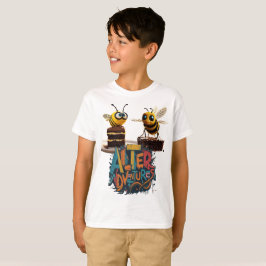 Alter Äventyr 3D Pixar Bee'e fanding up T Shirt