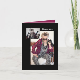 Alter Ego Missat födelsedag med mappat gratulation Kort