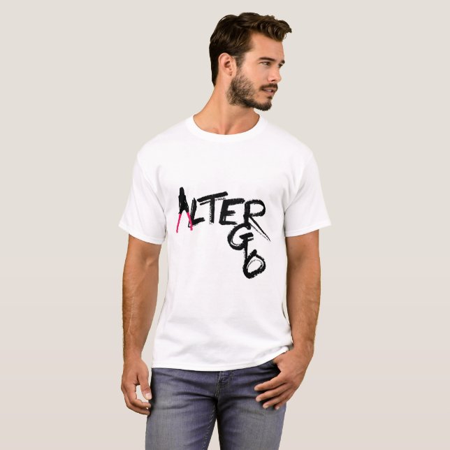 ALTER EGOMUSIKBANDT-TRÖJA T SHIRT (Hel framsida)