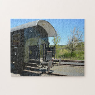 Alter Eisenbahnwagen Pussel