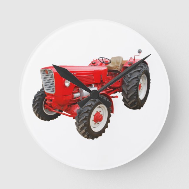 Alter Traktor Güldner G 75 AS Rund Klocka (Framsida)