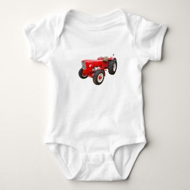 Alter Traktor Güldner G 75 AS Tee Shirt (Framsida)