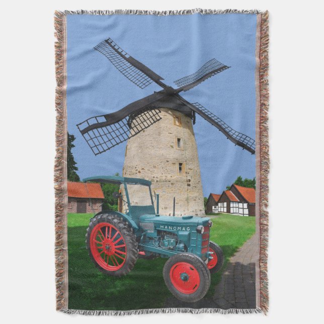 Alter Traktor Hanomag R22 Filt (Framsidan Vertikal)