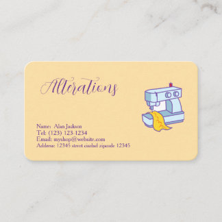 Alterations Visitkort