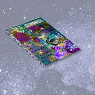 Altered Peacock Anteckningsbok