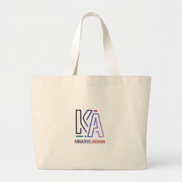 Alternativ 2 (Gåvoinriktad): Personlig monogram-in Jumbo Tygkasse