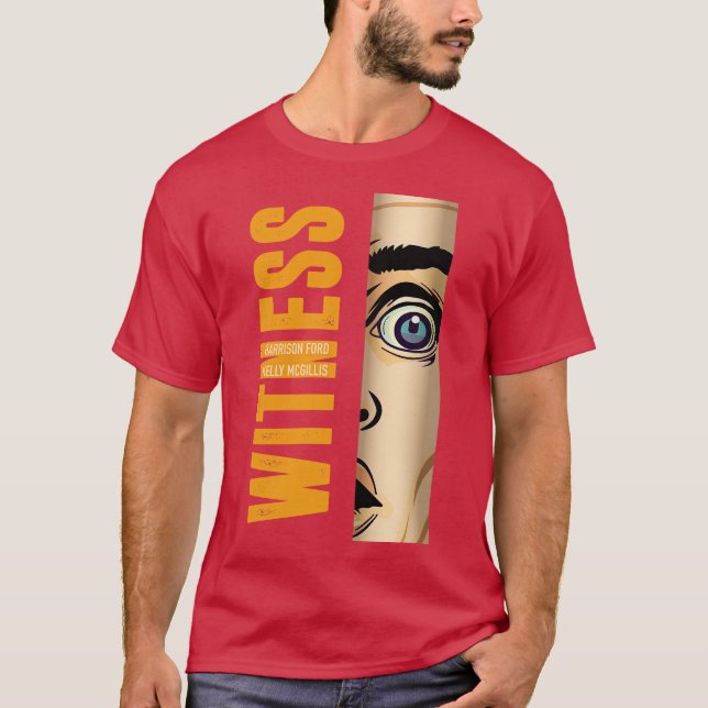 Alternativ affisch för vittne t shirt (Framsida)
