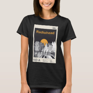 Alternativ band 80-tals affisch t shirt