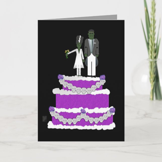 alternativ bröllop inbjudan (Framsida)