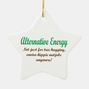 Alternativ energi julgransprydnad keramik