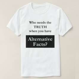 Alternativ faktumvitT-tröja Tröja