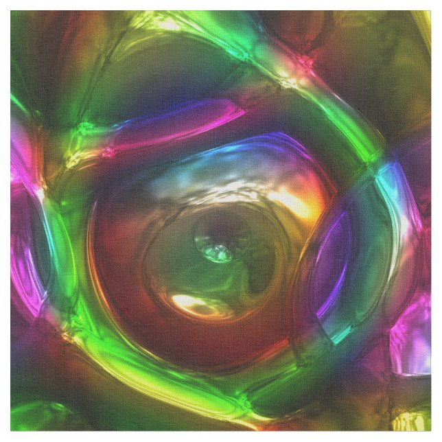 Alternativ för abstrakt Mönster 40A-B Tyg (Närbild)