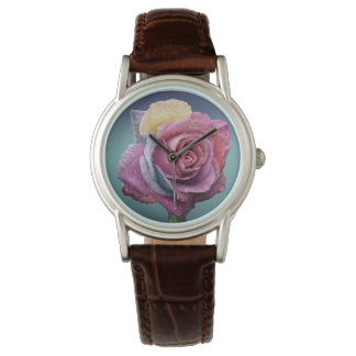 Alternativ för blomdekorfärg 87 armbandsur
